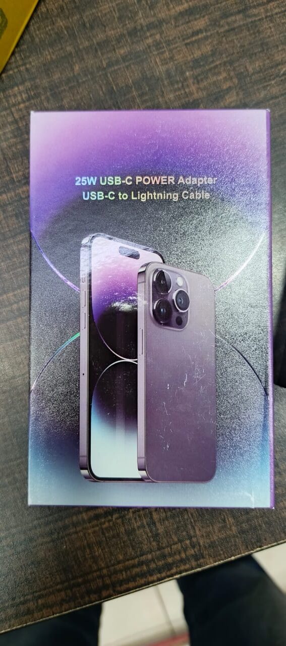fc813548f2d12df4c02beda30bc0e6e7 iPhone Original 25W Type‑C Charger | With Type‑C to Lightning Cable | Premium Box Packaging - Image 4