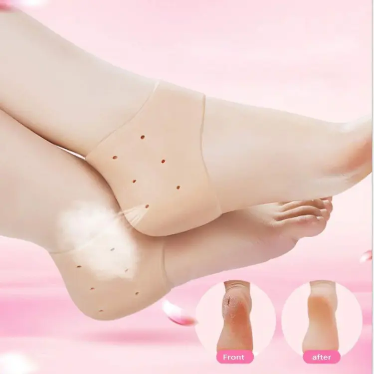 fc8eae0384151fe6fb6ec744c4cfafa3 Half Heel Pain Anti-Crack Silicone Set – Unisex Anti-Crack Pain Relief - 01 Pair - Image 3