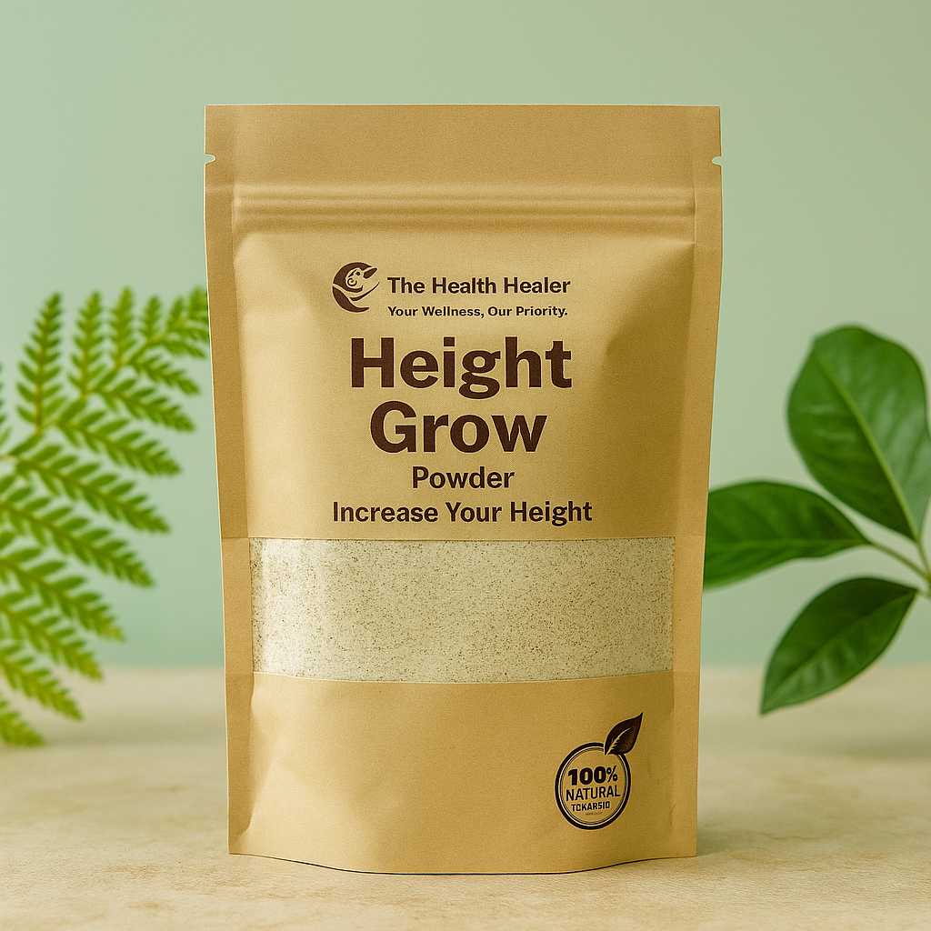 ff01f3278d29ebe72d4a893ca13827ed The Health Healer Height Grow Powder – 100% Natural Height Increase Supplement (100 Grams)