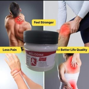 MELODINE Japanese Soothing Massage Gel – Muscle & Joint Pain Relief Cream For Shoulder, Neck, Back & Knee – Fast-Absorbi