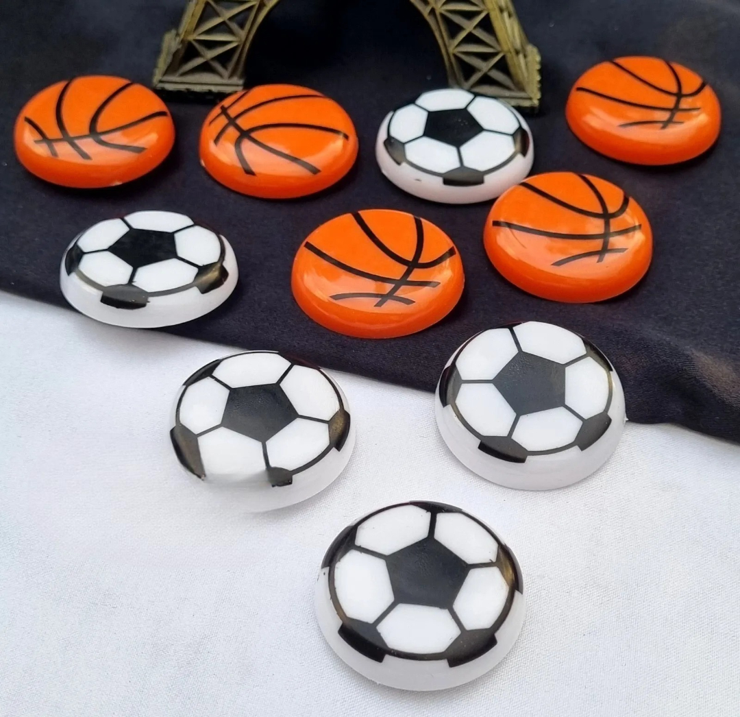 imgi_105_s-l1600-2 Basketball & Football Refrigerator Magnets – Set of 10 Durable Sports-Themed Decorative Magnets (1.5 x 1.5 Inches) - Image 3