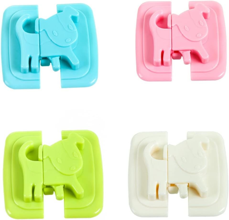 imgi_147_51WxRjEMMFL._AC_SL1050_ 01 PCs Cute Dog Shape Cartoon Cabinet Door Child Safe Lock Refrigerator Toilet Baby Safety Tools | Refrigerator Lock | L