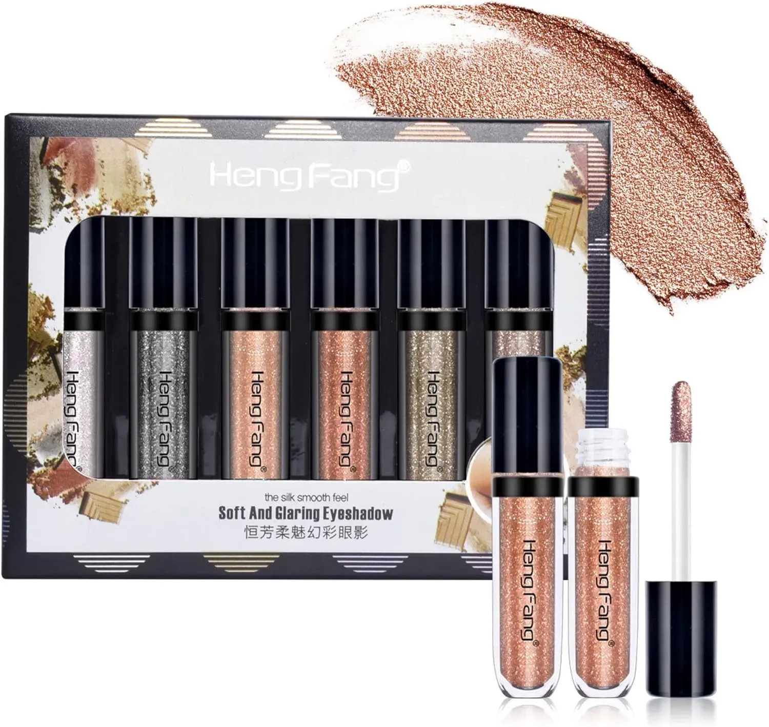 imgi_14_38355ca152972b20074c44931e08fd63.jpg_2200x2200q80.jpg_ HENG FANG 6 Pcs Liquid Diamond Glitter Eyeshadows Set – Waterproof, Long-Lasting, Vibrant Colors with Lightweight Textur - Image 2