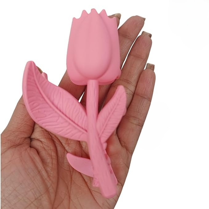 imgi_162_61vpzYn2j2L._SX679__cleanup Rose Flower Hair Clips – Stylish Matte Finish Rose-Shaped Claw Clips for Women & Girls (Assorted Colors, Set of 6) - Image 2