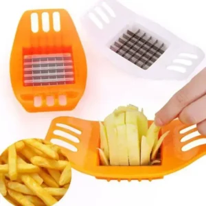 Multifunctional Potato Cutter and French Fry Maker – Stainless Steel Vegetable and Fruit Slicer, Chopper, Dicer, Kitchen