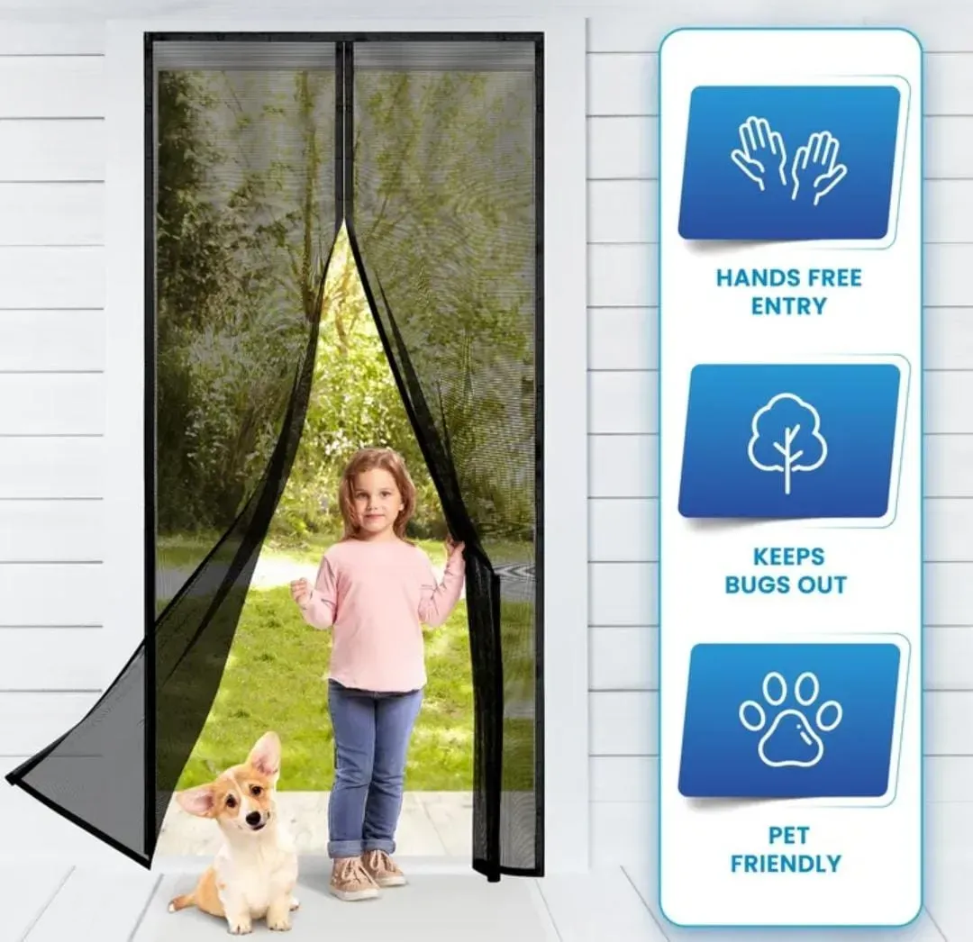 imgi_20_051f54fa4be193347d2e7151e77251a2.jpg_2200x2200q80.jpg_ Hands-Free Retractable Magic Mesh Screen Door – Magnetic Closure, Easy Install, Keeps Bugs Out - Image 4