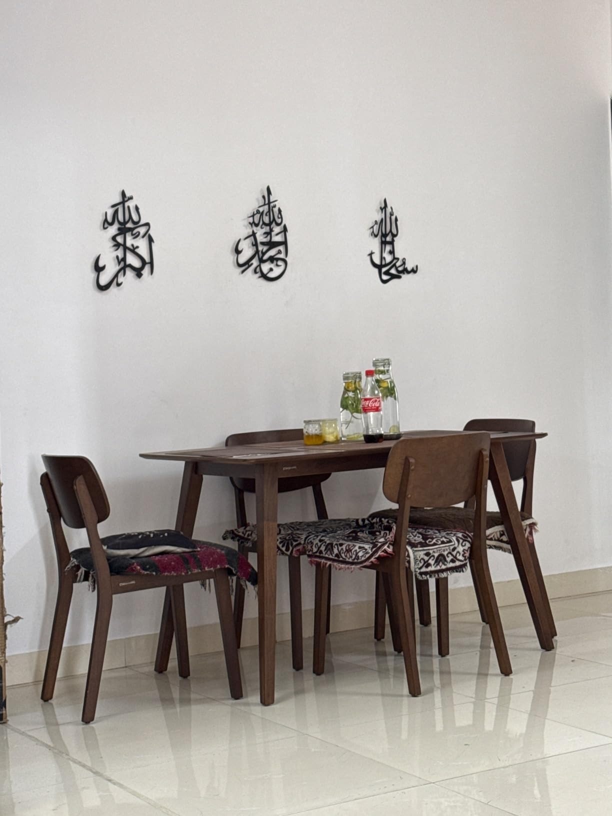 imgi_276_61rKyocLL 3D Wooden Islamic Wall Art – Tasbeeh-e-Fatima Calligraphy (SubhanAllah, Alhamdulillah, Allahu Akbar) - Tasbeeh-e-Fatima - Image 2
