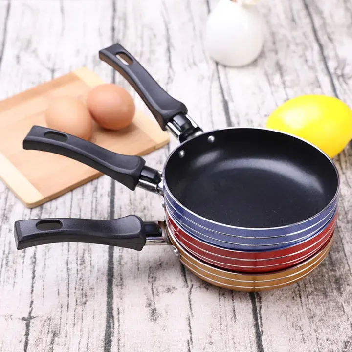 imgi_3_c28801d47f9b33a60c77c24b0df912b2.jpg_720x720q80.jpg_ Frying Pan Mini Thick Non-stick Flat Pan Stainless Steel Pancake Fryer Kitchen Cookware