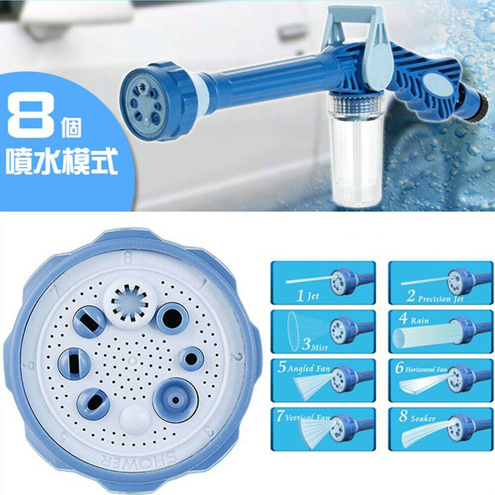 imgi_53_5d0edc2a9d52f0be87932df9919661fe Jet Water Canon 8 In 1 Turbo Water Spray – For Car & Bike Washing, Gardening - Best Quality Water Spray ( Random Col - Image 3