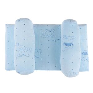 Soft Head Shaping Newborn Pillow for Flat Head Prevention, Breathable & Portable Infant Cushion - Baby Head Shaping