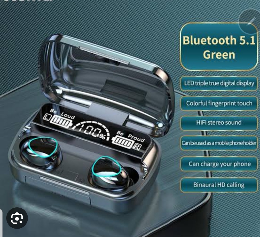 imgi_55_924110e394a588b45248b97902329f9e DaMix Original M10 Bluetooth Earbuds – Wireless Earphones with LED Display & Power Bank Case - Image 2