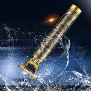 Metal Body -VINTAGE T9 Trimmer hair Trimmer for men shaver for men original Usb Rechargeable hair cutting machine metal