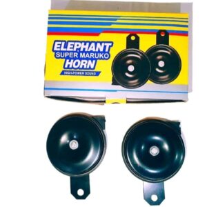 High Sound Elephant Horn for Cars & Bikes – Super Loud 12V Universal Vehicle Horn | Durable, Long-Lasting, Clear &am