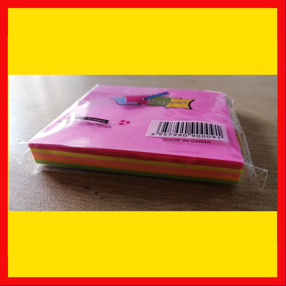 imgi_57_50c8f7a125e31ddf823cc7d99c30cda4 3x3 Inches Sticky Notes Pack – 100 Sheets Per Pad, Strong Adhesive Backing, Easy to Write On, Peel-Off Convenience, Perf - Image 3