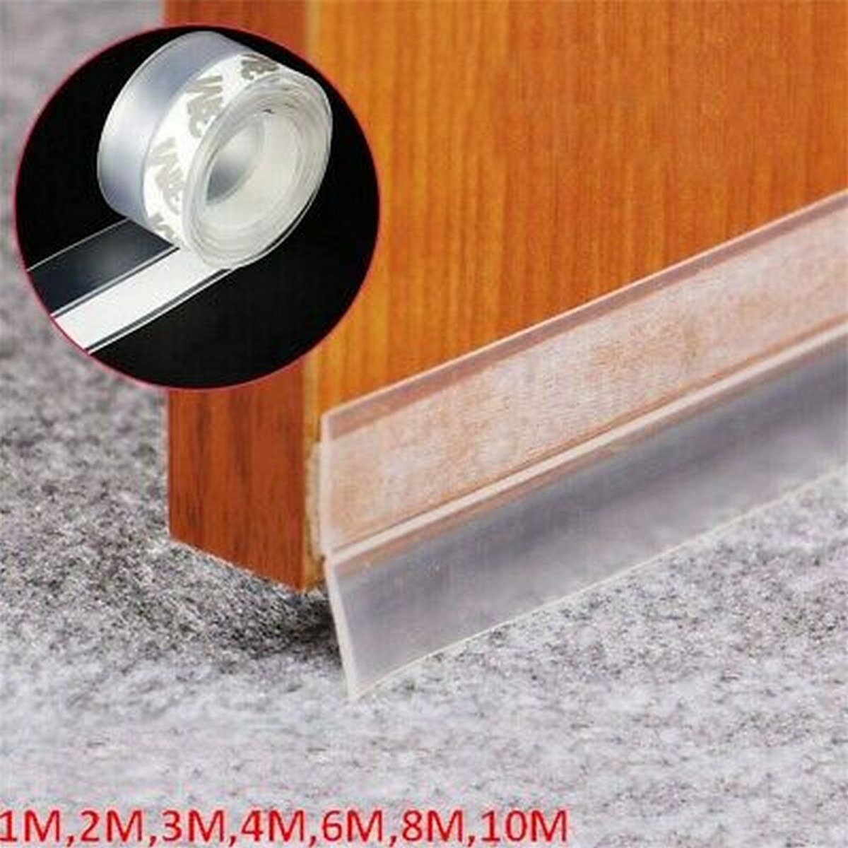imgi_57_c133f4eee1e5e8950923d142d7a0e484 3 Meter Door and Window Seal Strip – Adhesive Weather Stripping – Soundproof, Dustproof & Energy Saving - Image 3