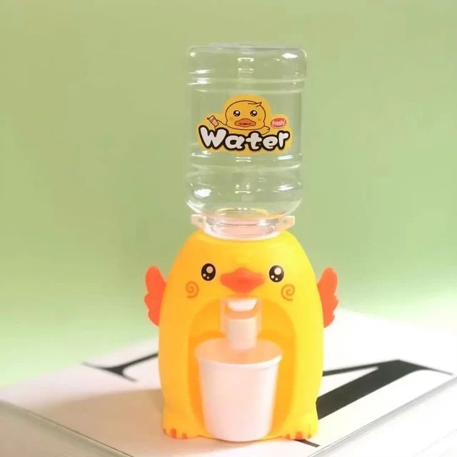 imgi_59_S7eb16e1f98bb4bc4bae5701d0029ec857 Mini Duck Water Dispenser Toy Drinking Fountain – Cute Yellow Duck Design with Realistic Water Flow, Eco-Friendly ABS Ma - Image 2