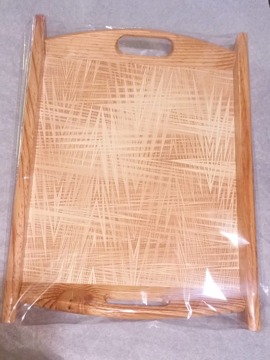 imgi_60_442ddfdcc1798e442386fcfc0cac5fad Large Wooden Serving Tray – Strong, Stylish, and Perfect for Serving Food, Drinks, and Decorating Your Home - Image 5