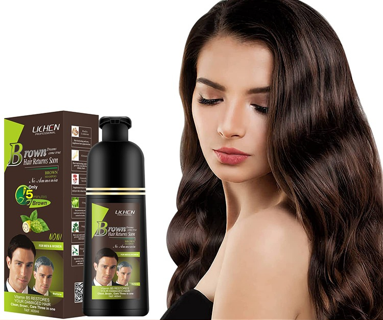 imgi_60_8e14f498ef657c4125d889dbdc4eae8c Light Brown Hair Color Shampoo – Quick & Easy Gray Coverage, 200ml Natural-Looking Dye - Image 3