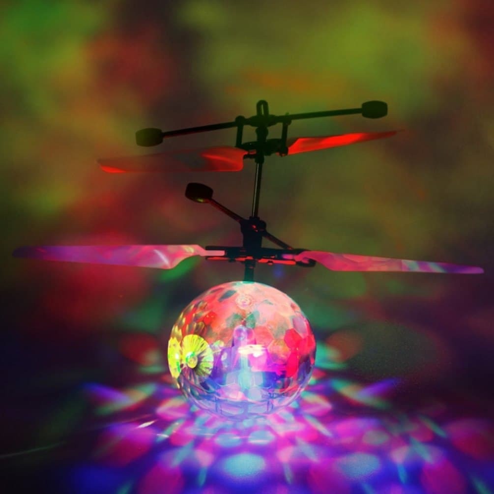imgi_64_a5ecdafdd4ccfa82e08ea4c429600422 Hand Control Flying Ball with Motion Sensors, 3D Lights, Gravity Sensor, Multi Infrared Induction RC LED Light Helicopte - Image 4