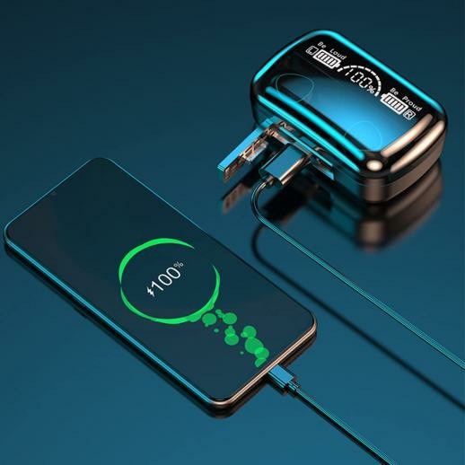 imgi_64_fb9dfa8208f106b7dd871e0566066da5 DaMix Original M10 Bluetooth Earbuds – Wireless Earphones with LED Display & Power Bank Case - Image 4