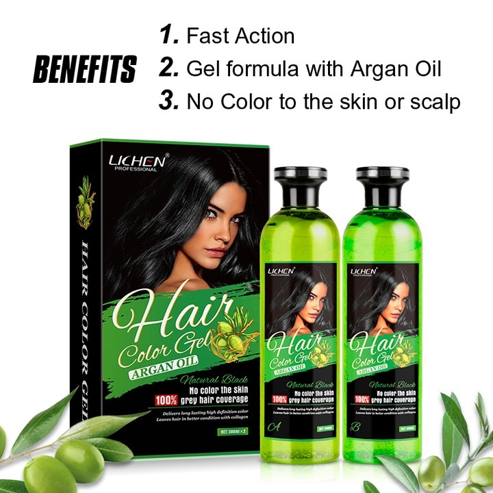 imgi_69_699ee79d374a89d278dae5536c7fc6db Lichen Professional Hair Color Gel – 500ML – Rich, Long-Lasting Black & Dark Brown Shades – Made in China - Image 3