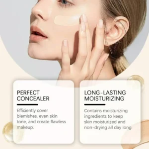 Kashees Eventone High Coverage Foundation – Full Coverage Matte Creamy Foundation for Flawless Skin – Lightweight, Long-