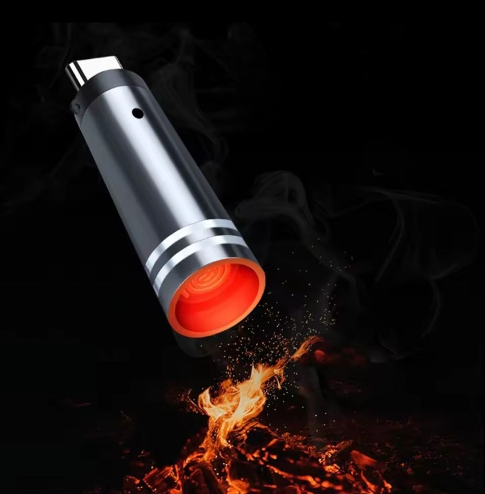 imgi_70_S747265f746654e24b964bc329a5f8a82q_cleanup Portable Cigarette Lighter – Windproof USB Plug & Play Rechargeable Car Lighter, Easy One-Touch Ignite, Compact & - Image 2