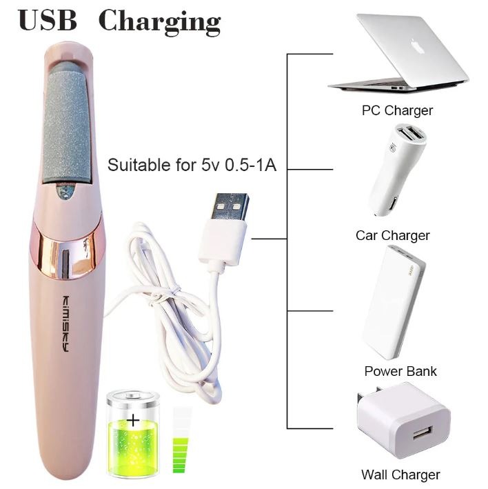 imgi_70_a8bb3eb57e0d94fb0c916dbe0cb52088 Rechargeable Electric Pedi Foot Filer – Effective Callus Remover for Soft, Smooth Feet - Image 3