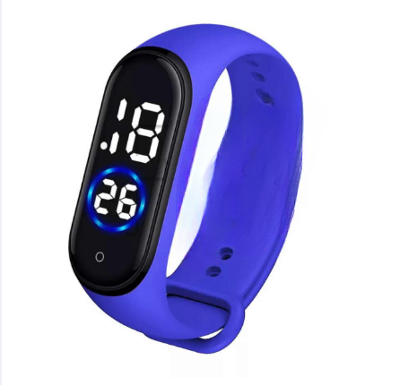 imgi_74_c04c3886fc6846be6cbb4bd9bd8ae676_cleanup Latest M4 LED Watch Digital Sports Bracelet for Boys & Girls – Waterproof Touch Display – Random Band Color (Without