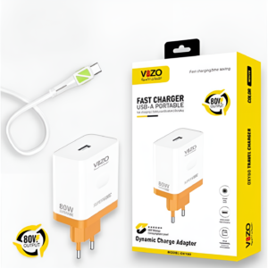 Oxy 80 – Universal Fast Charger with 80W Output | Best Quality Charger - Android Charger - Mobile Phone Charger - Type-C