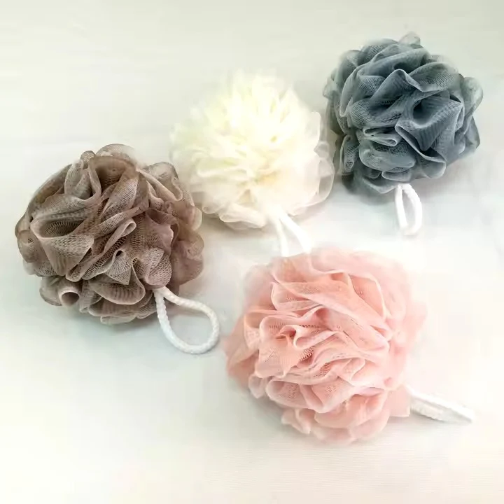 lofa-5 (1 pcs)Soft Mesh Bath Sponge – Exfoliating Body Scrubber Random color - Extra Soft Body Loofah Bath Sponge – Gentle Exfo - Image 5