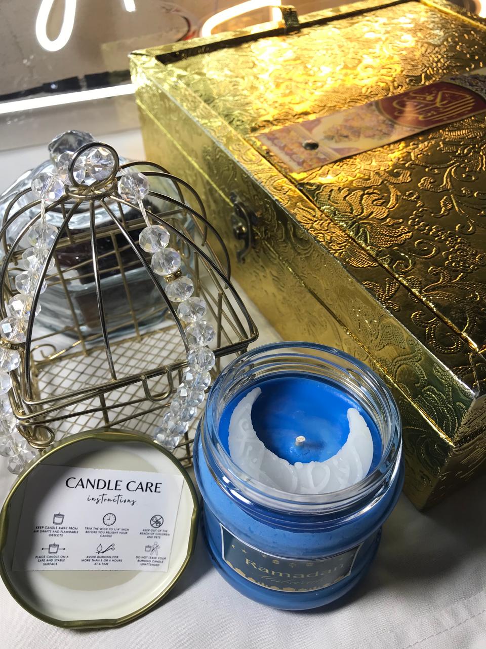 Ramadan Candle - Soul Soothing Aroma – Handmade Milky & Fresh Soy Wax Candle - 100 gram