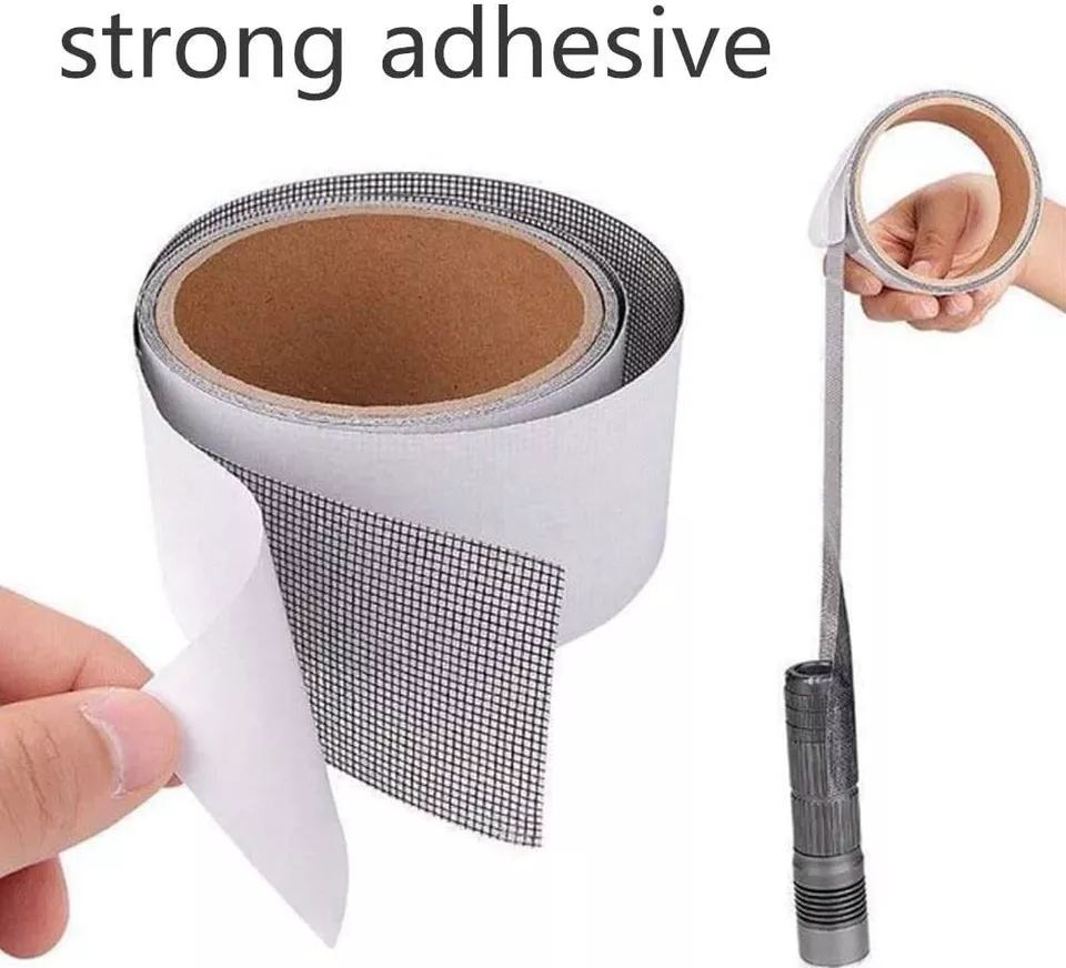 s-l960-5-2 Mesh Roll Tape Window Screen Repair Patch | Keep Mosquitoes Out with Our Anti-Insect, Self-Adhesive Mesh Patch Tape - 2 - Image 5