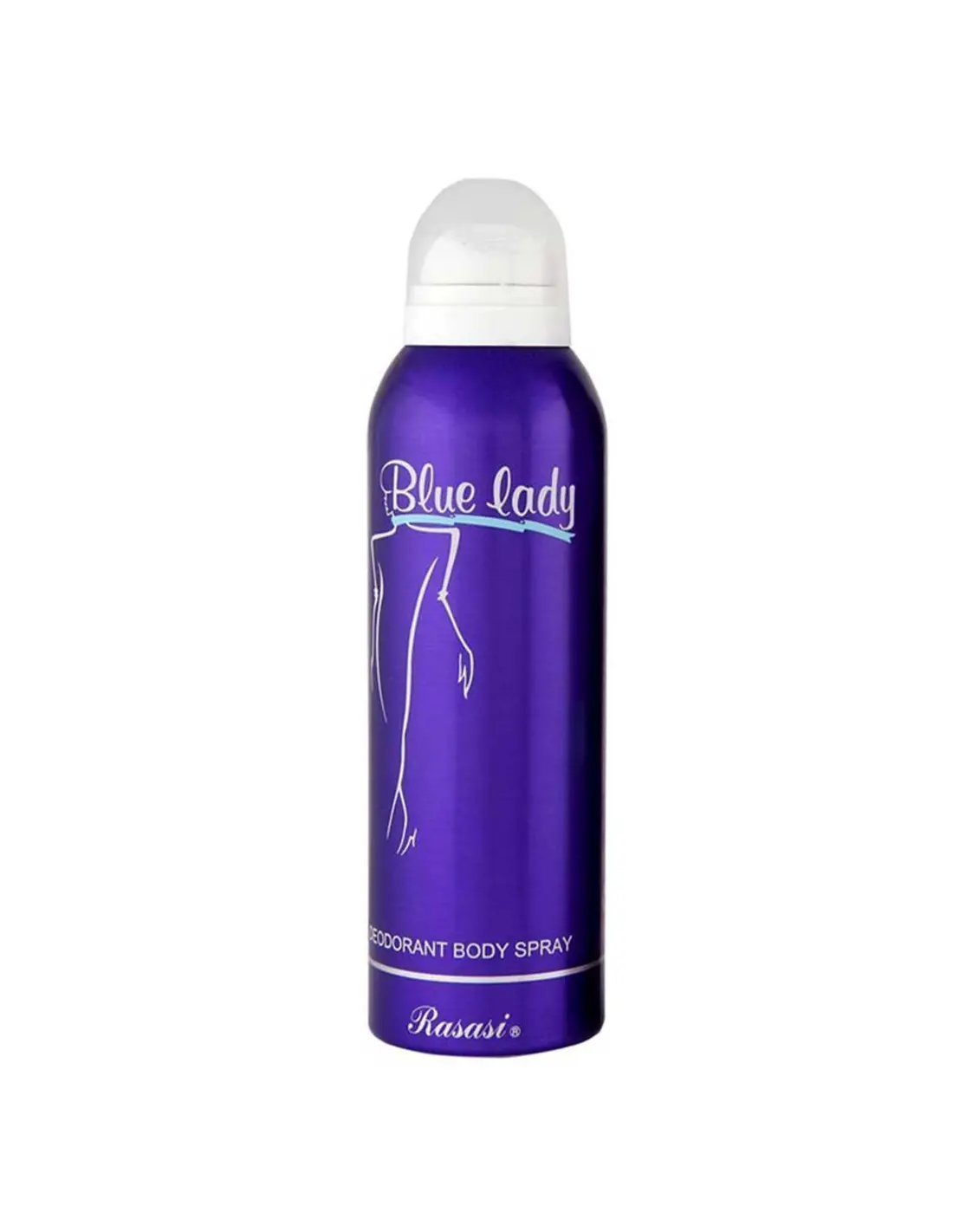 Rasasi Body Spray ( Blue Lady ) - 200ml Sensual and Bold Fragrance Premium Quality | Luxury Fragrance Body Spray For Wom