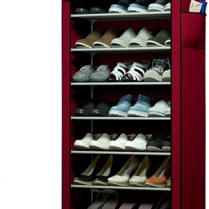 7 Layer Portable Dustproof Shoe Rack Non-woven Shoe Rack Storage Bag Closet Household Shoe Storage Rack Storage Cabinet