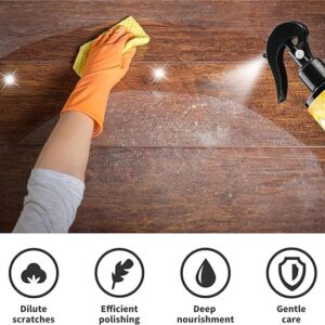 A Fresh deal Beewax spray (120ml) + Beewax 85g(wax) + sponge Beeswax Furniture Polish and Cleaner