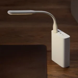 USB Fan Portable Adapter I LED USB Light Lamp Enhanced Version for Laptop Notebook Computer PC Power Bank (random color)