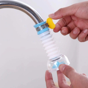 1 Pc Faucet-Tap - Anti-Splash 360 Degree Adjustable and Rotating Water Purifier Tap For Kitchen-Shower with Clip-Water S