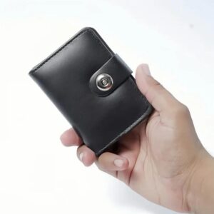 Plain Leather Smart Wallet for Male And Female | Easy To Carry | Stylish And Slim