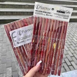 Flormar lip pencils shades of nude Color Multicolor Package Includes 6 x Lip Pencil(Random color)