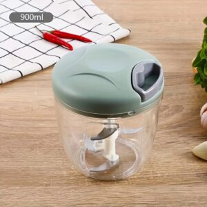 Hand Pulled Multipurpose Chopper & Cutter | Rope Pulled Chopper Multifunctional Meat Grinder, Vegetable Cutter (Rand