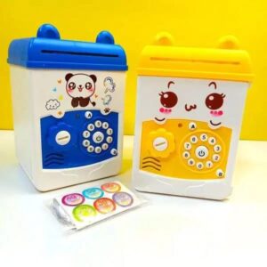 Musical Cartoon Money Safe Bank for Kids – Fun, Secure & Interactive Savings Vault!