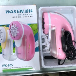 Waken WK-905 Portable Lint Remover Rechargeable With Extra Blade USB Portable Clothes Shaver for Fluff Pilling Fabric Sh