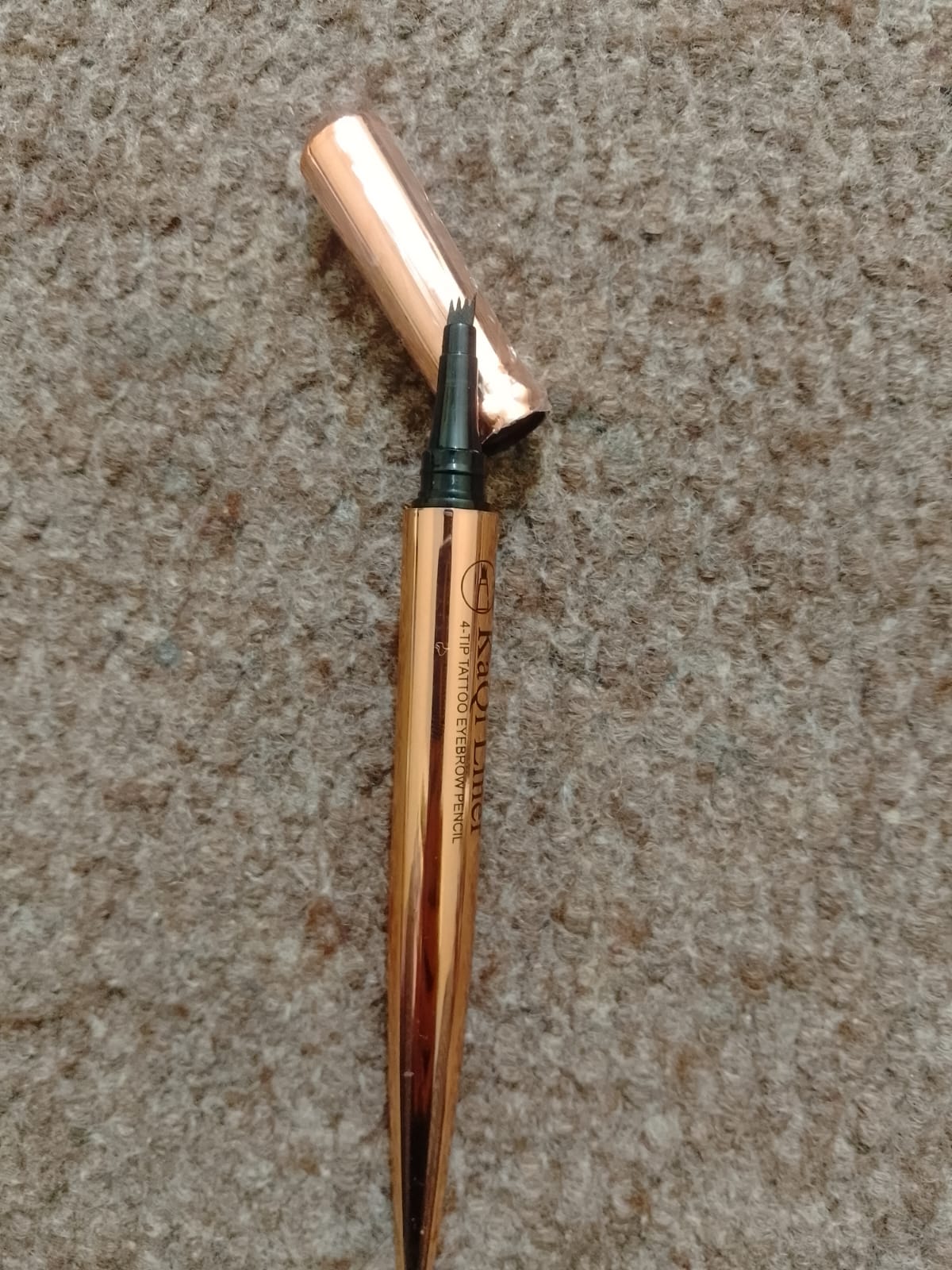 4 Tip Tattoo Pen | 4 Tip Tattoo Eyebrow Pen | Eyebrow Pencil Creates Natural Makeup Effect - Dark Brown
