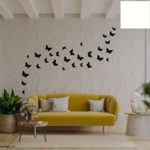 3D Wooden Butterfly Buy One (Pack of 30) Get One Free ( Pack Off 30 ) Wooden Wall Decoration Items for Home, Bedrooms In