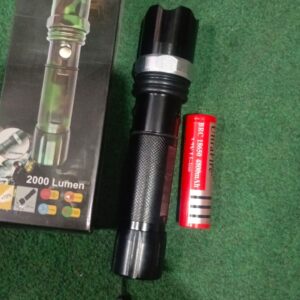 XA-808 High Quality Metal body USB Rechargeable LED Flashlights Zoomable Multifunction Zoom High Lumens for Emergencies,