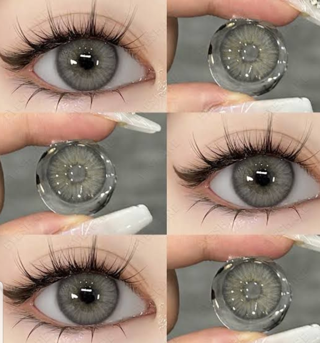 3-Tone Lens with Container Solution & Travel Kit – Complete Contact Lens Care Set - Green