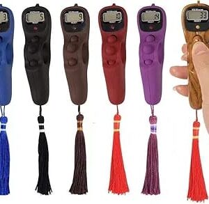 Finger Counter-Islamic Tasbih Bead Digital Finger Rotating Prayer Beads with Digital Counter Counter for Prayer Islamic