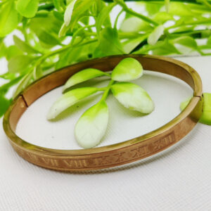 Adjustable Roman Numeral Bracelet - Adjustable and Imported Cartier Gold Bracelets | Best Quality Artificial Bracelet Fo