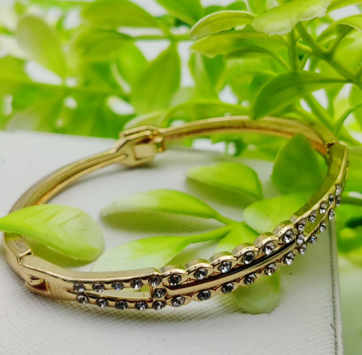 Imported Adjustable Crystal Bracelet – Dazzle in Elegance | Best Quality Artificial Bracelet For Girls & Women | Bra